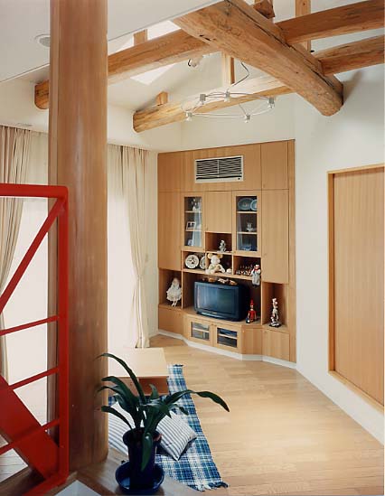 大阪府富田林市　Ｉ様邸　ＲＣ造と木造の混構造の家